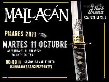 Crónica de Mallacan en Zaragoza