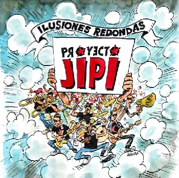 Azagra ilustra la portada del nuevo disco de Proyecto Jipi