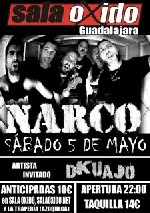 Aplazado el concierto de Narco en Guadalajara