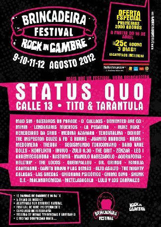 Más datos sobre el Brincadeira Rock In Cambre Festival