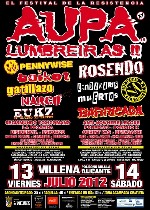 Anti-Nowhere League cierran el cartel del Aupa Lumbreiras!!