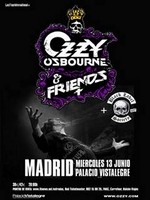 Cancelado el concierto de Ozzy & Friends en Madrid