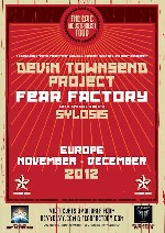 Fear Factory y Devin Townsend en noviembre