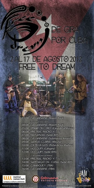 Free to Dream de gira por Cuba
