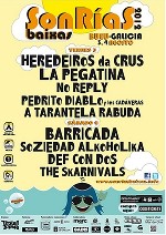 Cartel completo del SonRÃ­as Baixas 2012