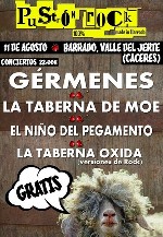 Cartel completo del festival Pustrón Rock