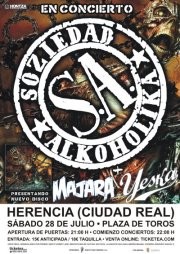 Aplazado el concierto de S.A. en Herencia