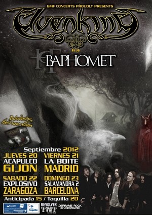 Gira espaÃ±ola de Elvenking