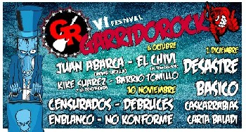 Cartel definitivo del GarridoRock 2012