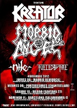 Kreator: cambio de sala en Madrid