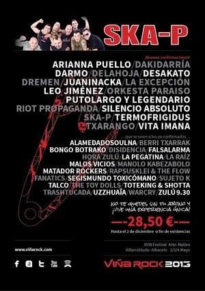 Más confirmados para el ViÃ±a 2013