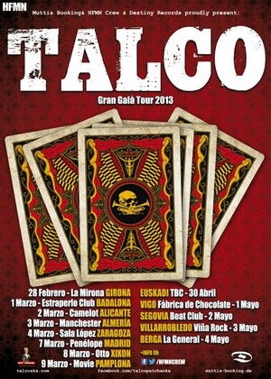 Talco: gira estatal en 2013