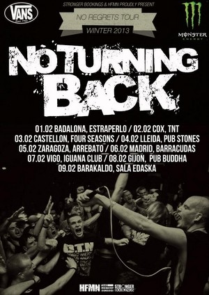 Gira estatal de No Turning Back