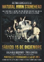 Ãšltimo concierto de Natural Born Stonehead