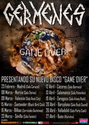 Fechas confirmadas de la gira de GÃ©rmenes