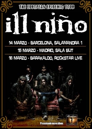 Ill Niño: gira española en marzo