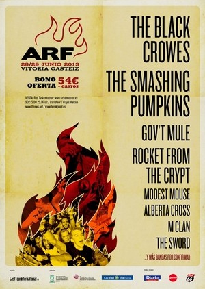 Primeras confirmaciones del Azkena Rock Festival 2013