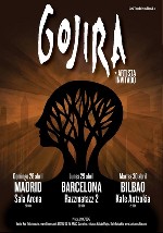 Gojira vienen en abril