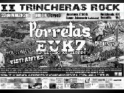 Cartel completo del Trincheras Rock