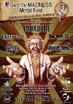 Datos del III Live For Madness Metal Fest