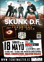 Cambio de fecha y sala para Skunk D.F. en Madrid