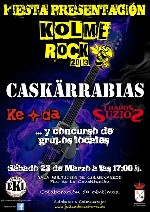 Presentación del Kolme Rock 2013