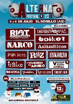 Cartel del festival Alterna 2013