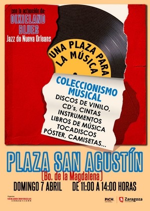 Mercadillo musical en Zaragoza este domingo