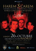 Harem Scarem vendrán en octubre