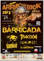 Cartel definitivo del Arrikurock 2013