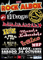 Cartel del Rock Albox 2013