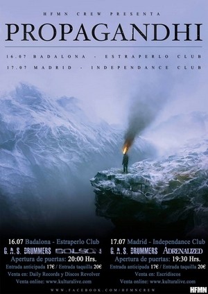 Más datos de la venida de Propagandhi