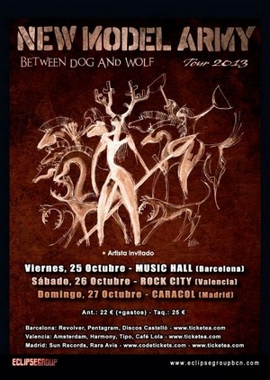 New Model Army vienen en octubre