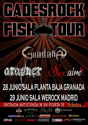 Gades Rock Fish Tour cancelado en Granada
