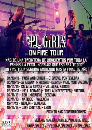 PL Girls aÃ±aden nuevas fechas a su gira