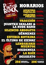 Horarios del Pintor Rock 2013