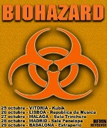 Todos los detalles de la gira de Biohazard