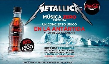 Metallica tocarán en la Antártida