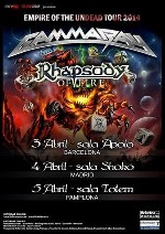 Gira conjunta de Gamma Ray y Rhapsody of Fire