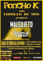 Poncho K: este fin de semana en Catalunya