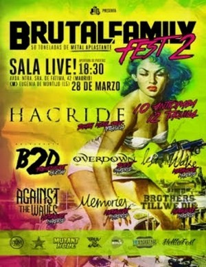 Cartel completo del Brutal Family Fest 2