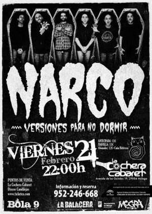 Suspendido el concierto de Narco en Málaga