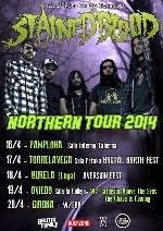 Northern Tour de Stained Blood en abril