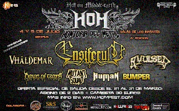 Más grupos confirmados para el H.O.M.