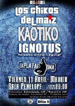 Ganadores del sorteo de entradas para Los Chikos del MaÃ­z