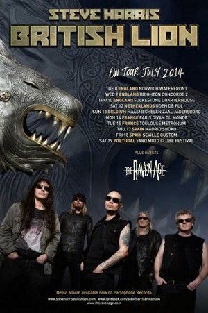 Steve Harris vuelve en julio con British Lion